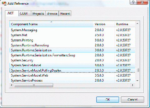 D:\dotNET\developpez.com\Articles\SilverlightChat\references_service.png